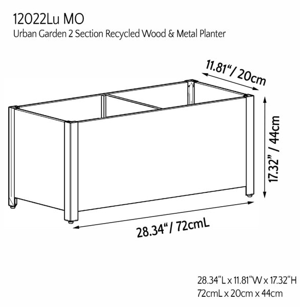 Urban Garden Planter Box